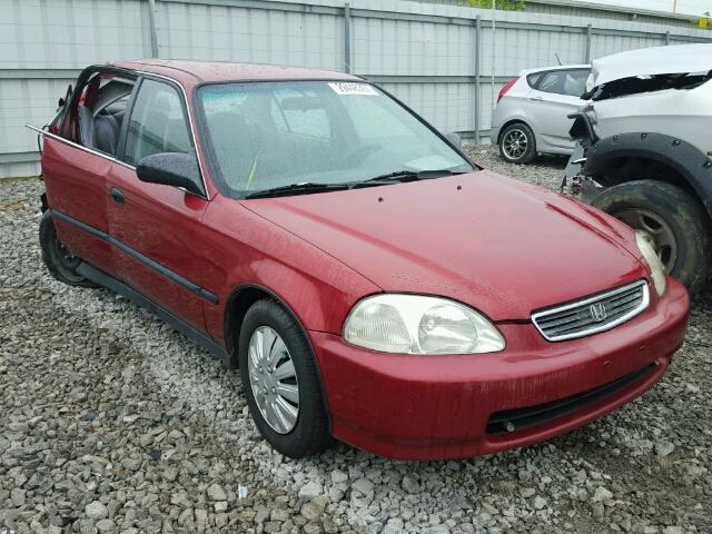 1HGEJ6679WL026373 - 1998 HONDA CIVIC LX RED photo 1