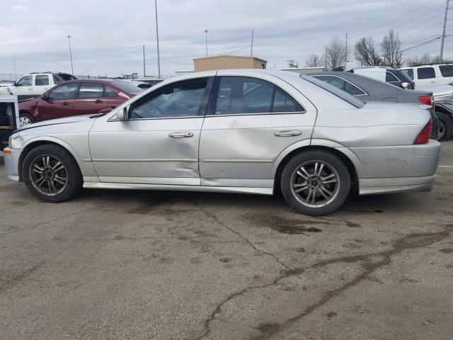 1LNHM87A32Y646508 - 2002 LINCOLN LS SILVER photo 9