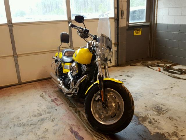 1HD1GY4119K319327 - 2009 HARLEY-DAVIDSON FXDF YELLOW photo 1