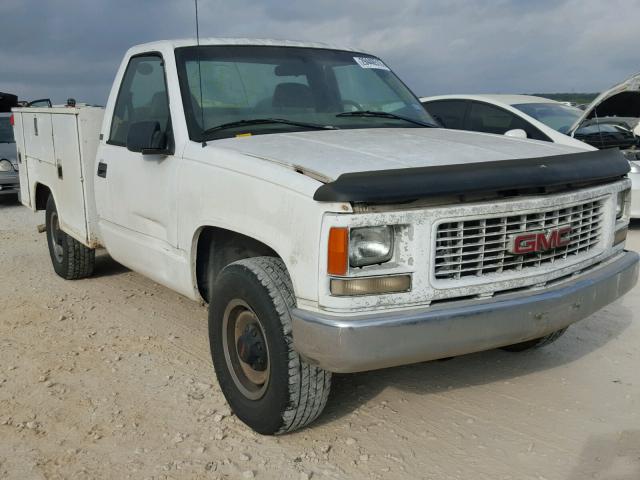 1GDGC24R7VZ527624 - 1997 GMC SIERRA C25 WHITE photo 1