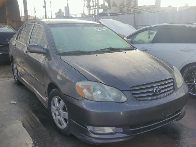 1NXBR32E13Z148353 - 2003 TOYOTA COROLLA CE GRAY photo 1