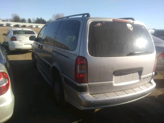 1GBDX23E44D138501 - 2004 CHEVROLET VENTURE IN SILVER photo 3