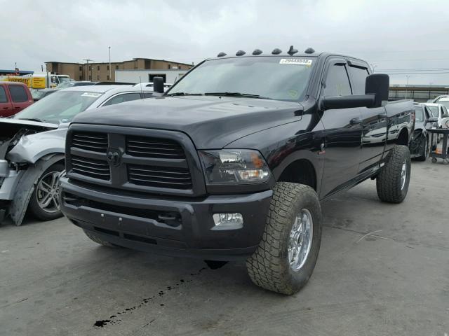 3C6UR5DLXGG264753 - 2016 RAM 2500 SLT BLACK photo 2