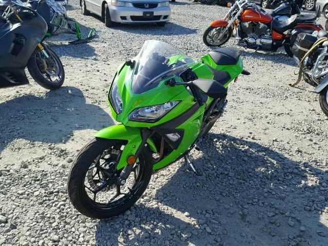 JKAEX8A18FA012496 - 2015 KAWASAKI EX300 A GREEN photo 2