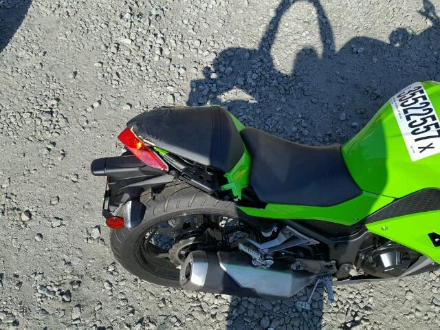 JKAEX8A18FA012496 - 2015 KAWASAKI EX300 A GREEN photo 6