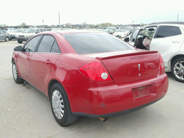 1G2ZF55B364260556 - 2006 PONTIAC G6 SE RED photo 3