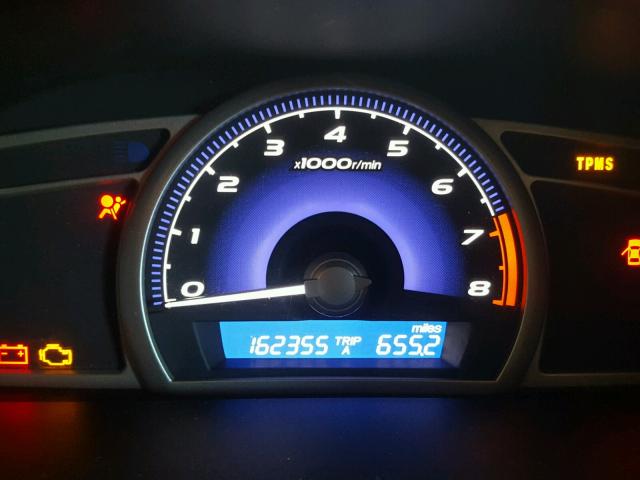 1HGFA15999L023651 - 2009 HONDA CIVIC EXL 红色 照片 8