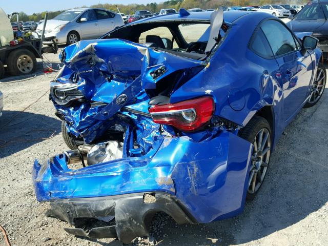 JF1ZCAC16H9606313 - 2017 SUBARU BRZ 2.0 LI BLUE photo 4