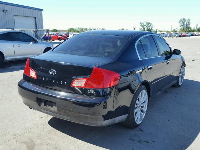 JNKCV51E83M324394 - 2003 INFINITI G35 BLACK photo 4