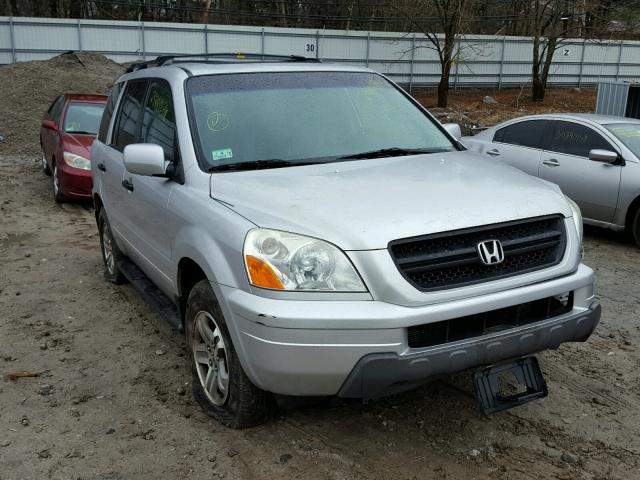 2HKYF18655H523721 - 2005 HONDA PILOT EXL GRAY photo 1