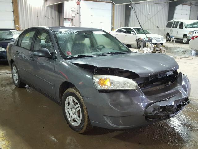 1G1ZS58F97F210619 - 2007 CHEVROLET MALIBU LS ნაცრისფერი ფოტო 1