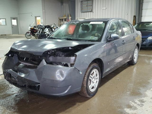 1G1ZS58F97F210619 - 2007 CHEVROLET MALIBU LS ნაცრისფერი ფოტო 2