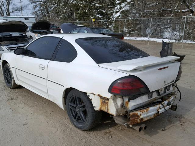 1G2NW12E84C149784 - 2004 PONTIAC GRAND AM G WHITE photo 3