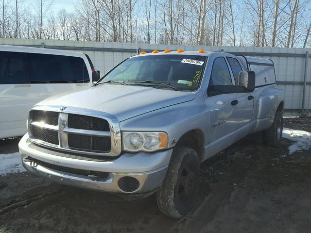 3D7MR48C45G803190 - 2005 DODGE RAM 3500 S GRAY photo 2