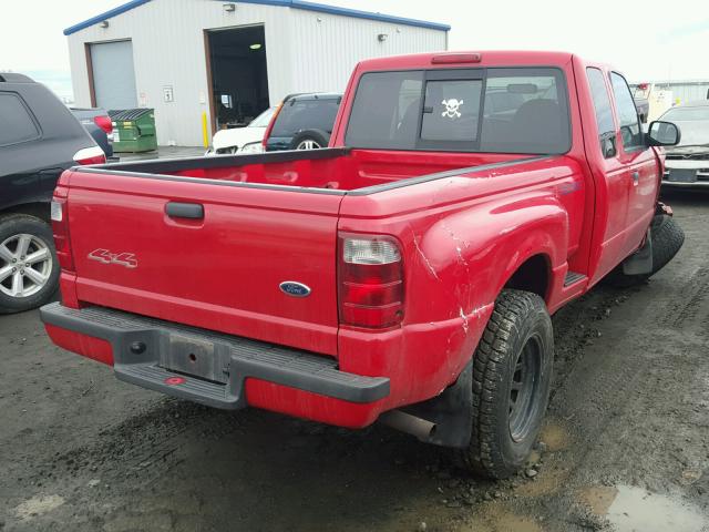 1FTZR15E61PB77961 - 2001 FORD RANGER SUP RED photo 4