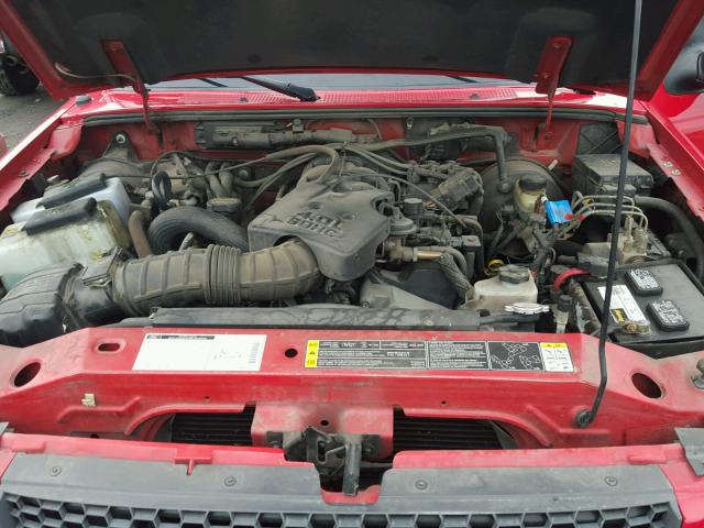 1FTZR15E61PB77961 - 2001 FORD RANGER SUP RED photo 7