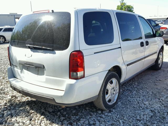1GNDV23L76D247514 - 2006 CHEVROLET UPLANDER L WHITE photo 4