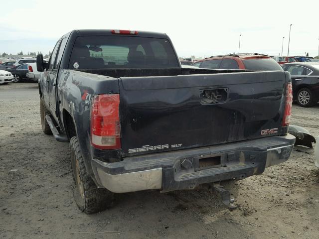 1GTHK23K97F547636 - 2007 GMC SIERRA K25 BLACK photo 3