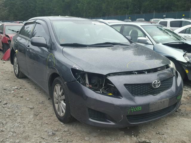 1NXBU40E99Z061218 - 2009 TOYOTA COROLLA BA GRAY photo 1