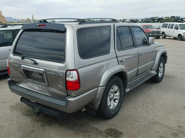 JT3HN87R220381591 - 2002 TOYOTA 4RUNNER LI SILVER photo 4