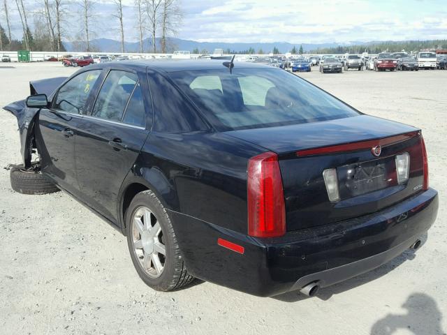 1G6DW677860210072 - 2006 CADILLAC STS BLACK photo 3