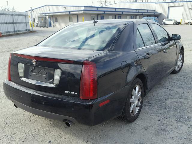 1G6DW677860210072 - 2006 CADILLAC STS BLACK photo 4