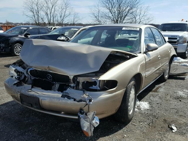 2G4WS52J541188141 - 2004 BUICK CENTURY CU TAN photo 2