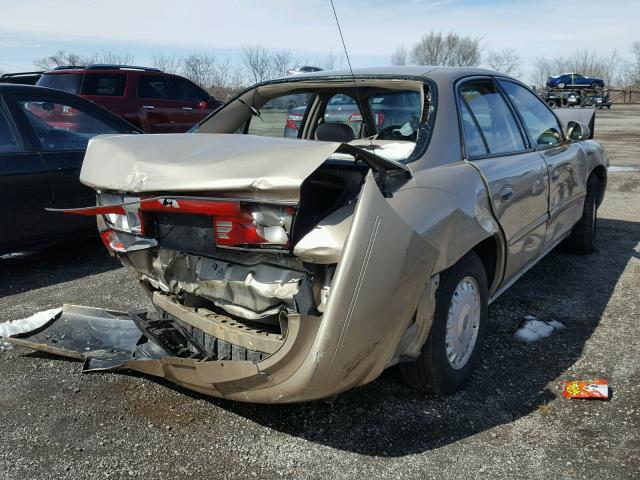 2G4WS52J541188141 - 2004 BUICK CENTURY CU TAN photo 4