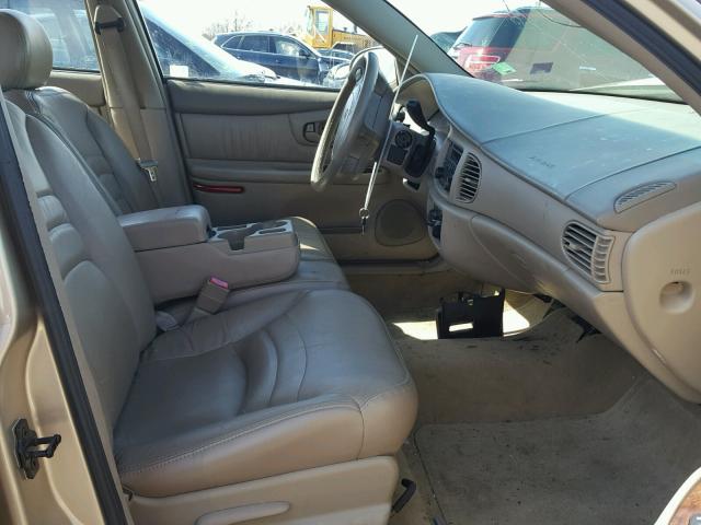 2G4WS52J541188141 - 2004 BUICK CENTURY CU TAN photo 5