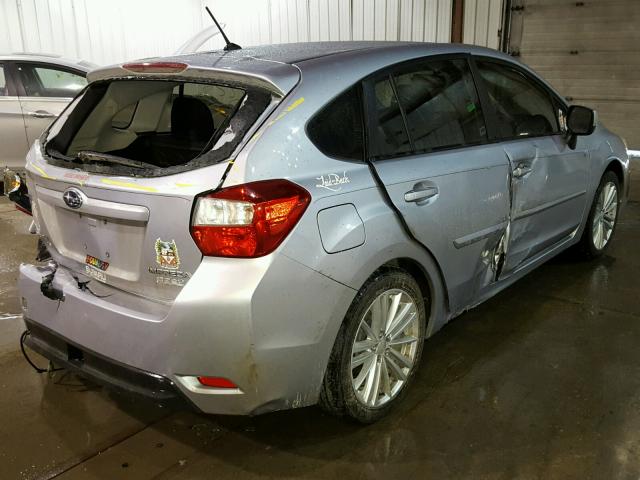 JF1GPAD65EH225110 - 2014 SUBARU IMPREZA PR SILVER photo 4