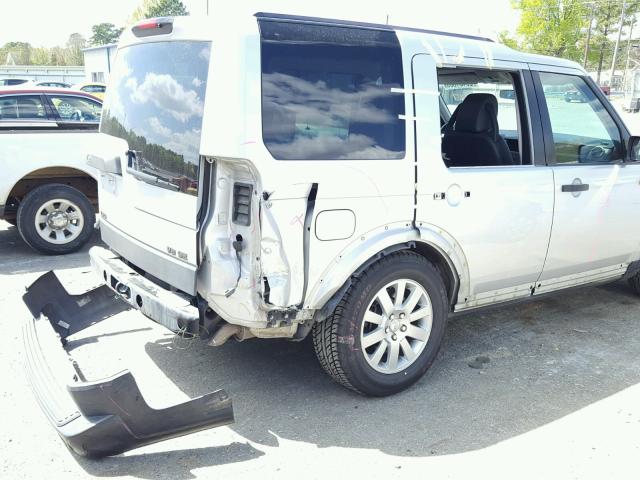 SALAE25485A319427 - 2005 LAND ROVER LR3 SE SILVER photo 9