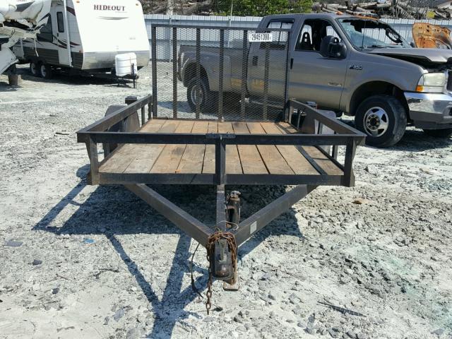 T974152 - 2016 UTILITY TRAILER BLACK photo 2