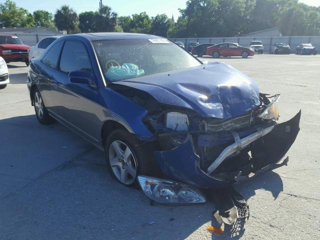 1HGEM22994L072869 - 2004 HONDA CIVIC EX ორფეროვანი ფოტო 1