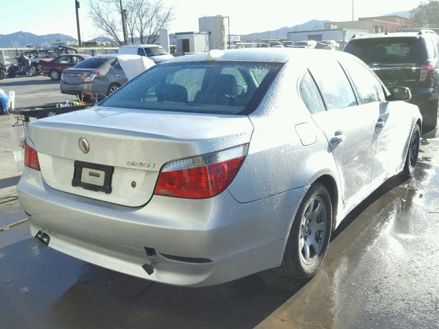 WBANA53594B847730 - 2004 BMW 525 I SILVER photo 4