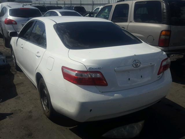 4T1BE46K57U519294 - 2007 TOYOTA CAMRY NEW WHITE photo 3