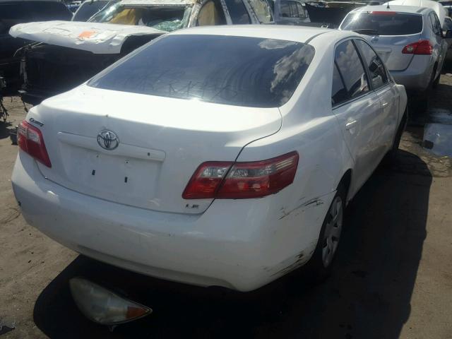 4T1BE46K57U519294 - 2007 TOYOTA CAMRY NEW WHITE photo 4