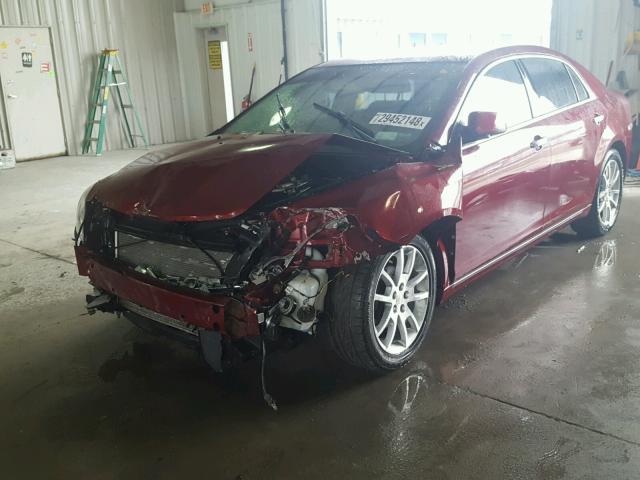 1G1ZE5E78AF153339 - 2010 CHEVROLET MALIBU LTZ 红色 照片 2