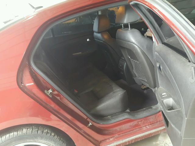 1G1ZE5E78AF153339 - 2010 CHEVROLET MALIBU LTZ 红色 照片 6