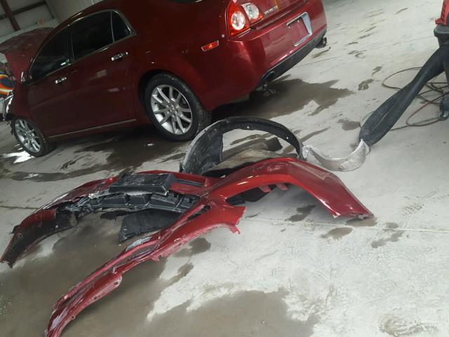 1G1ZE5E78AF153339 - 2010 CHEVROLET MALIBU LTZ 红色 照片 9