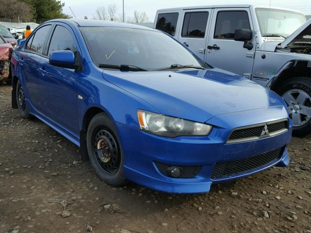 JA3AU86W69U009017 - 2009 MITSUBISHI LANCER GTS BLUE photo 1