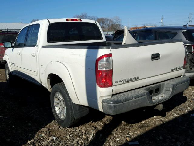 5TBDT44115S499424 - 2005 TOYOTA TUNDRA DOU WHITE photo 3