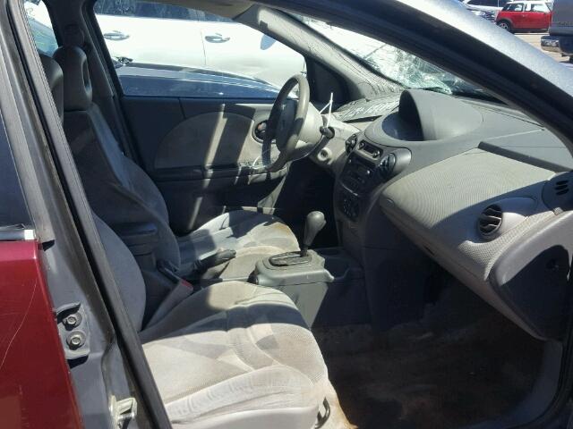 1G8AL52F23Z151992 - 2003 SATURN ION LEVEL RED photo 5