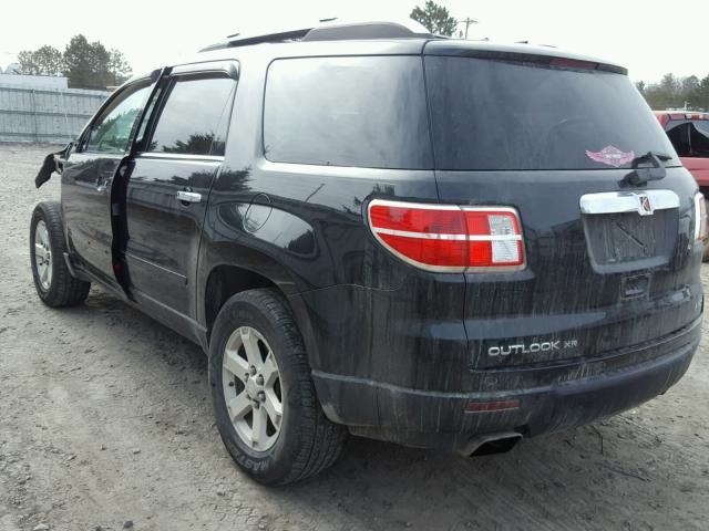 5GZEV23798J267041 - 2008 SATURN OUTLOOK XR შავი ფოტო 3
