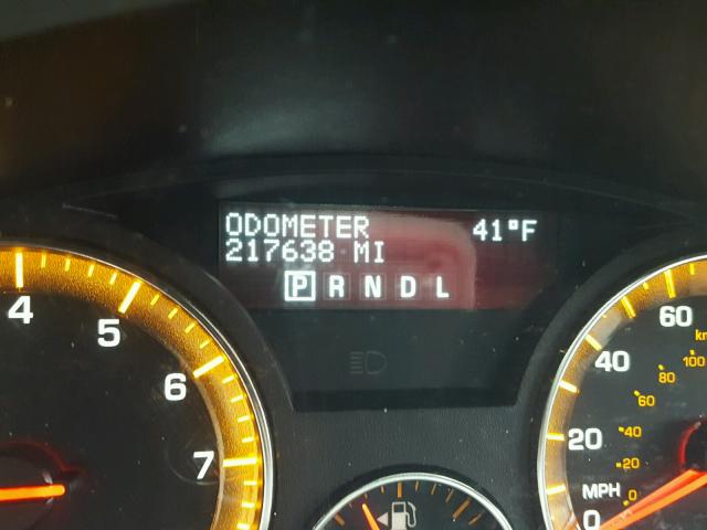 5GZEV23798J267041 - 2008 SATURN OUTLOOK XR შავი ფოტო 8