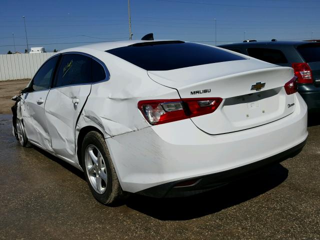 1G1ZB5ST9HF136716 - 2017 CHEVROLET MALIBU LS თეთრი ფოტო 3