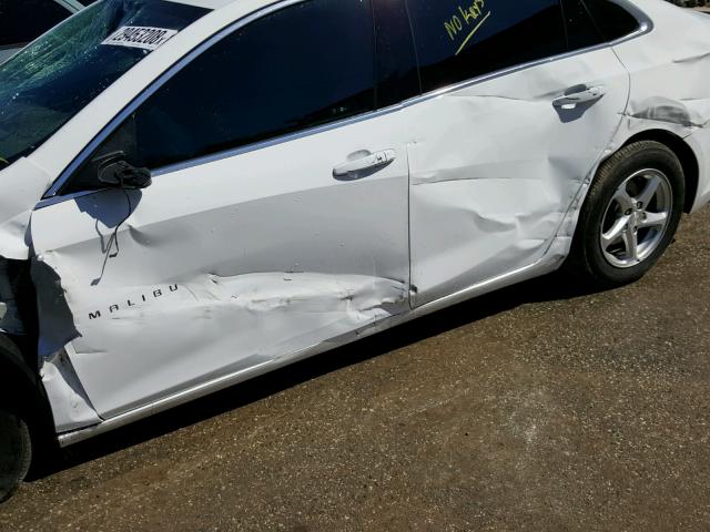 1G1ZB5ST9HF136716 - 2017 CHEVROLET MALIBU LS თეთრი ფოტო 9