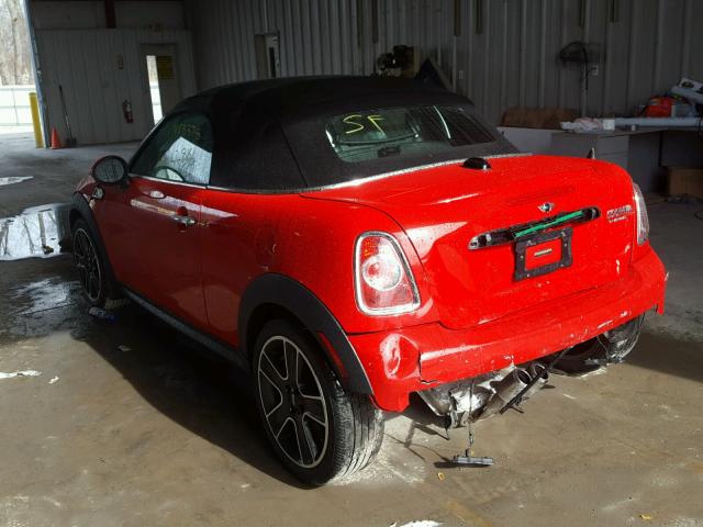 WMWSY3C50DT565781 - 2013 MINI COOPER ROA RED photo 3