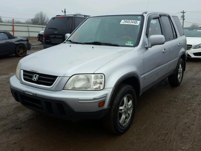 JHLRD18761S011595 - 2001 HONDA CR-V SE SILVER photo 2