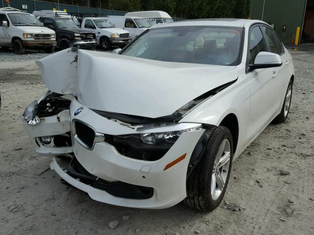 WBA3D5C57EKX96339 - 2014 BMW 328 D WHITE photo 2