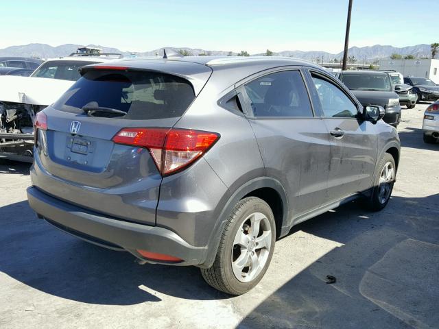 3CZRU5H75GM724066 - 2016 HONDA HR-V EXL GRAY photo 4